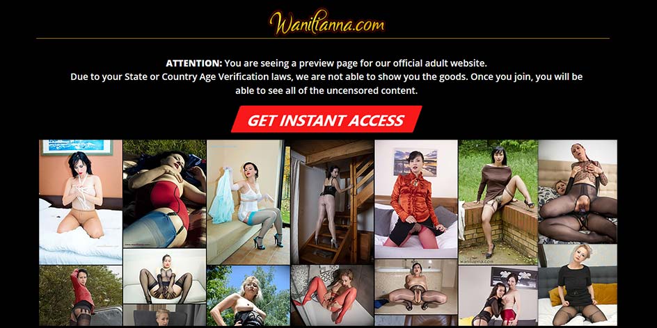 Wanilianna website screenshot showing survey completion interface
